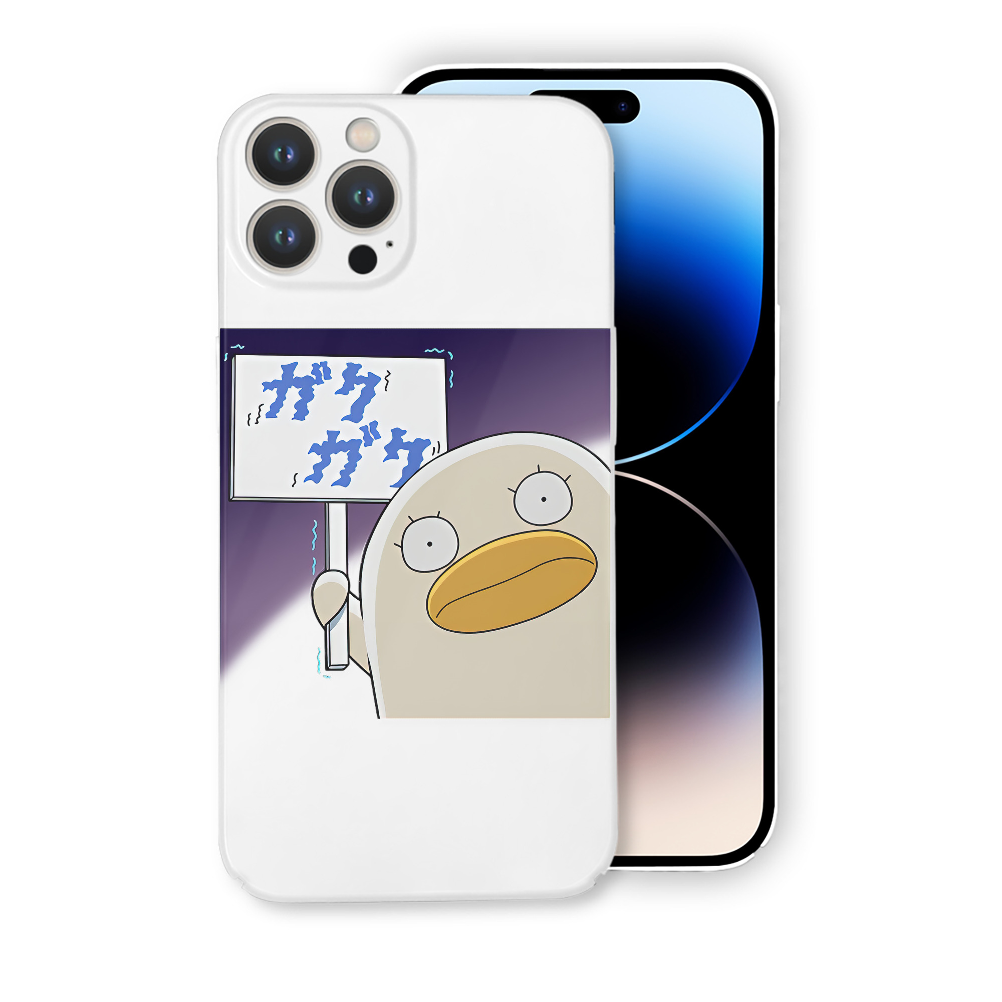 （画像用） ぎんたま 坂田銀時（さかたぎんとき） 神楽 志村新八（しむら しんぱち） GINTAMA Sakata Gintoki Kagura Shimura Shinpachi 【iPhone 14シリーズ対応】ハードケース